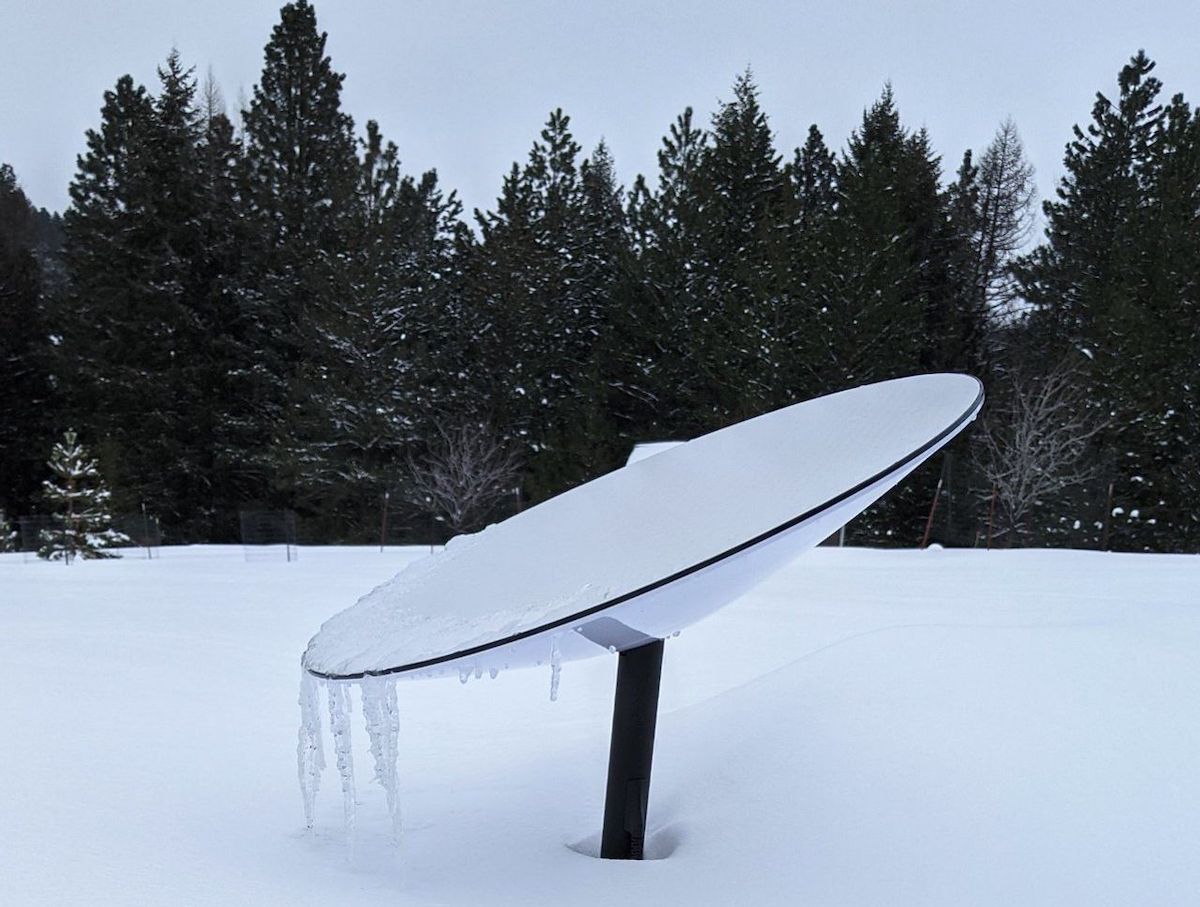 استارلینک به دنبال عرضه یک دیش جدید با مقاومت بالاتر در برابر گرما و سرما است