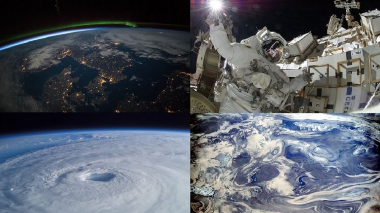 انتشار تصویری از دریای کارائیب و انحنای سیاره زمین از نمای ISS