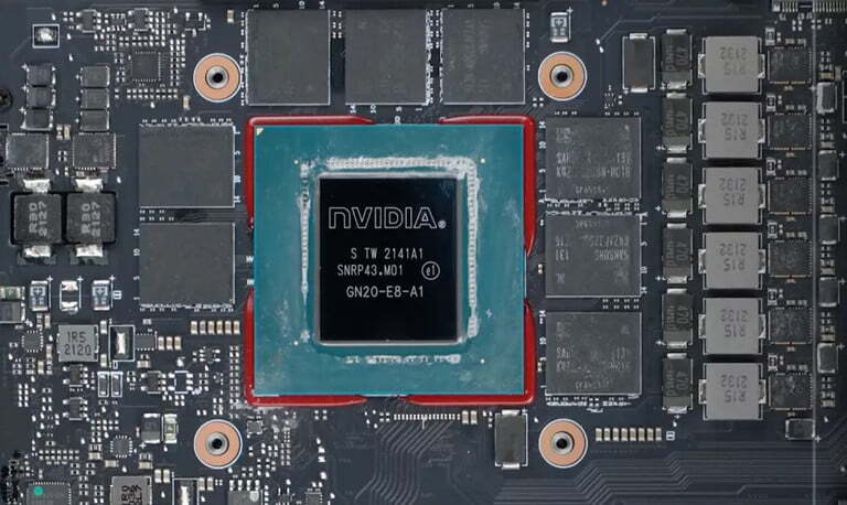 اولین تصویر از تراشه گرافیکی انویدیا GA103 منتشر شد