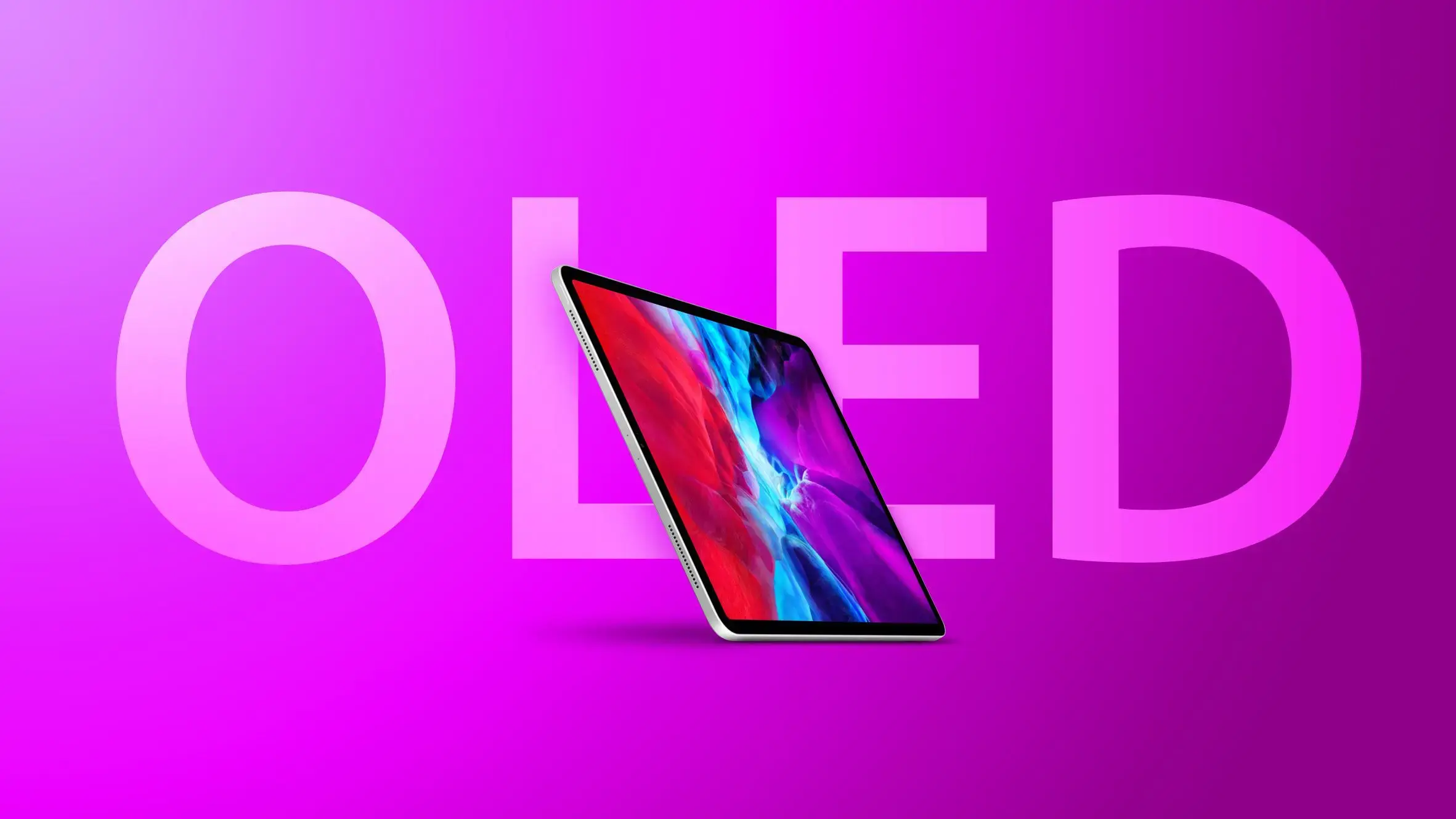 اپل احتمالا در 2024 از یک آیپد مجهز به نمایشگر OLED سامسونگ رونمایی می‌کند