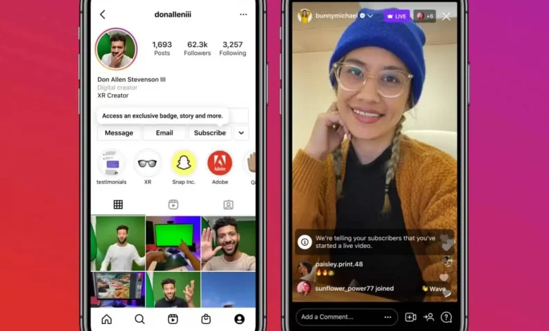 اینستاگرام تست سرویس اشتراکی در ایالاتمتحده را آغاز کرد