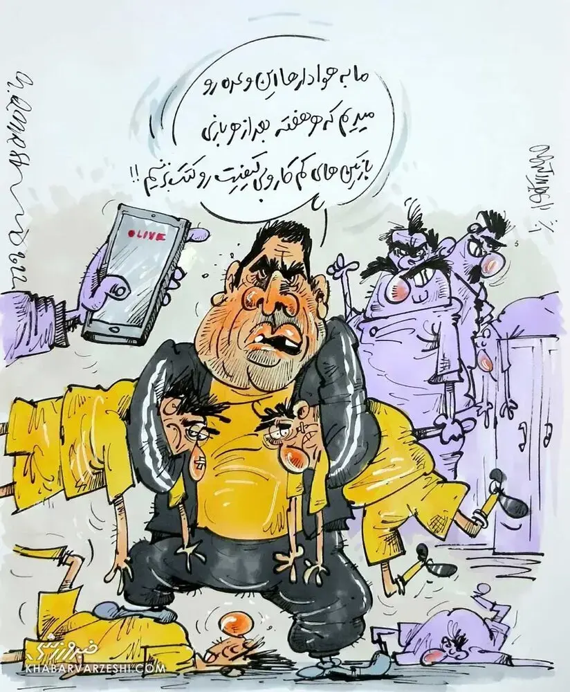 بازیکنان نفت‌مسجدسلیمان تنبیه شدند!