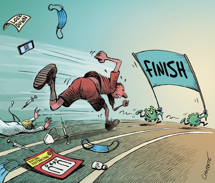 ببینید اینجوری کرونا تموم نمی‌شه!