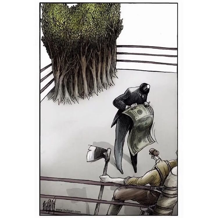 ببینید پول با ما و محیط اطرافمون چه کرده!؟