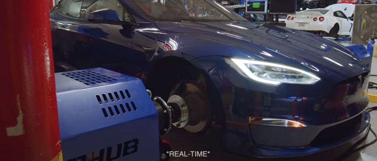 تسلا مدل S Plaid بر روی داینامومتر؛ قدرت واقعی سریع ترین خودروی جهان چقدر است؟