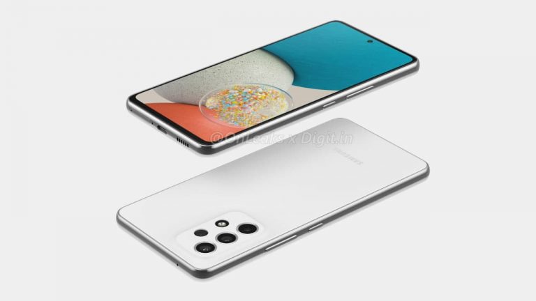 تصاویر جدید گلکسی A53 طراحی پنل پشتی و اجزای داخلی آن را نشان می‌دهد