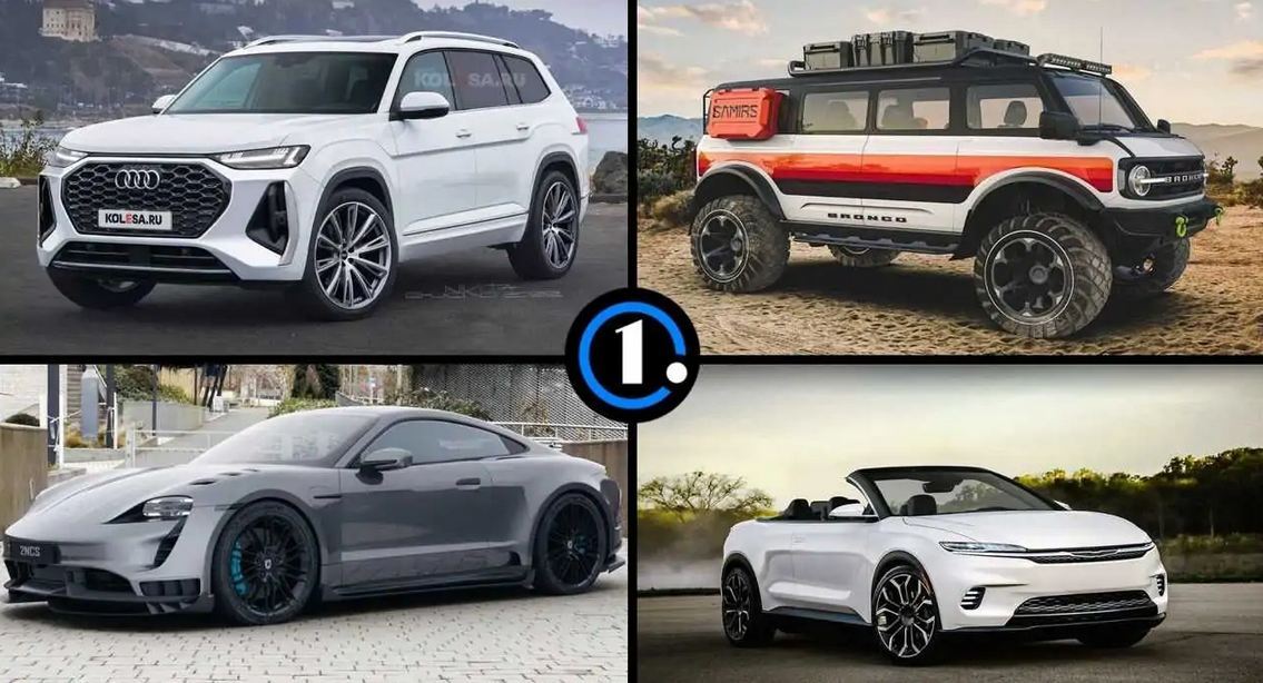 تصاویر رندرهای منتشر شده از خودروها در هفته قبل