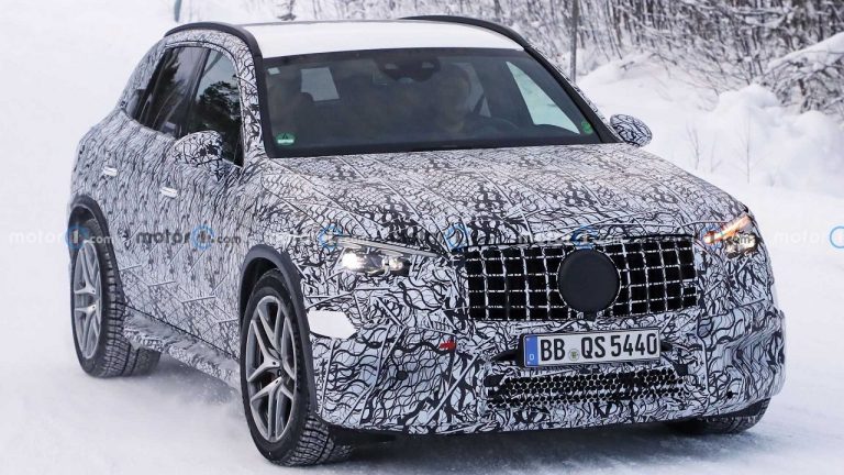 ثبت تصاویر نسل بعدی مرسدس GLC در دور آزمایشی