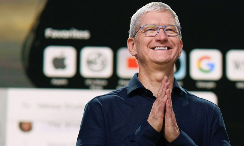 ثروت خالص مدیرعامل شرکت اپل از مرز 1 میلیارد دلار فراتر رفت