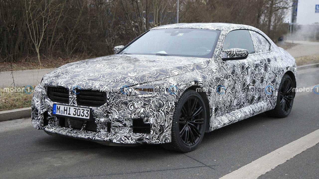 خودروی BMW M۲ مدل ۲۰۲۳ آزمایش شد + تصاویر