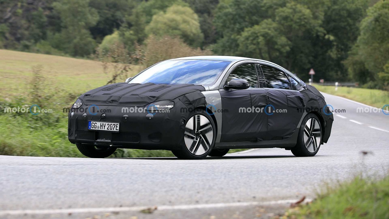 خودروی هیوندای آیونیک ۶ بالاخره شکار شد