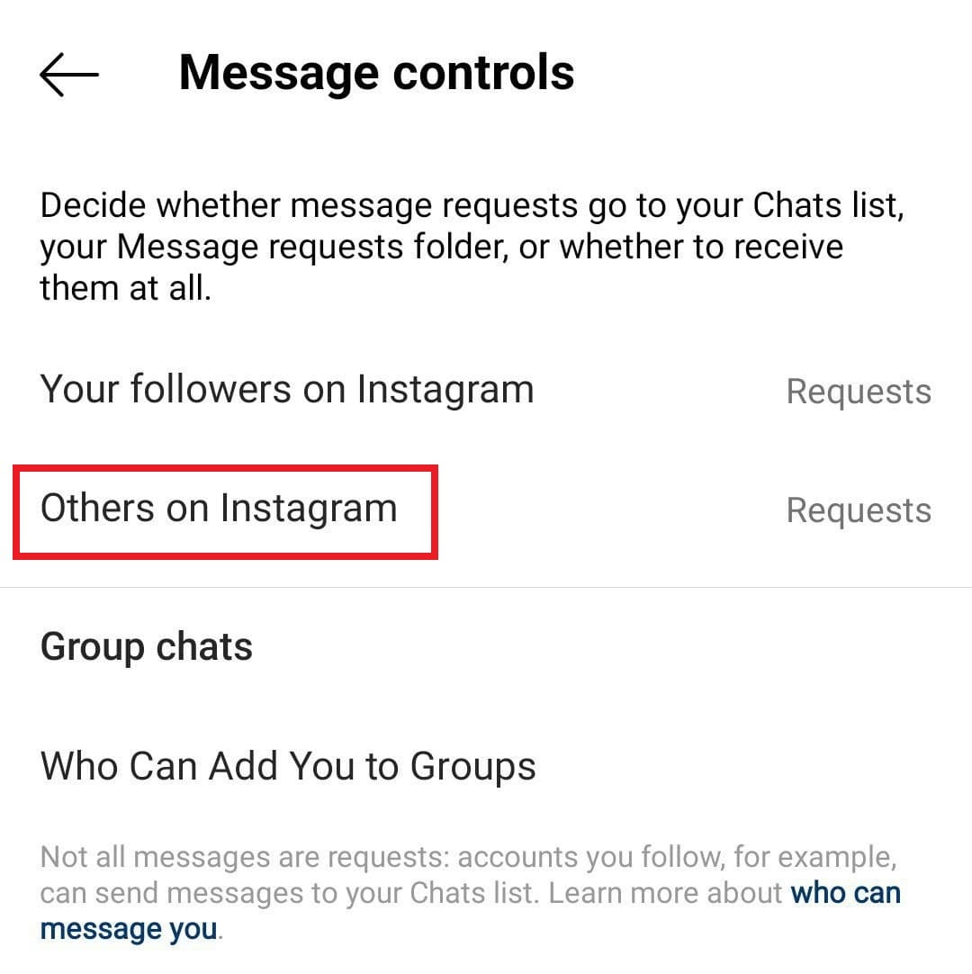 نحوه غیرفعال کردن دایرکت های ناشناس