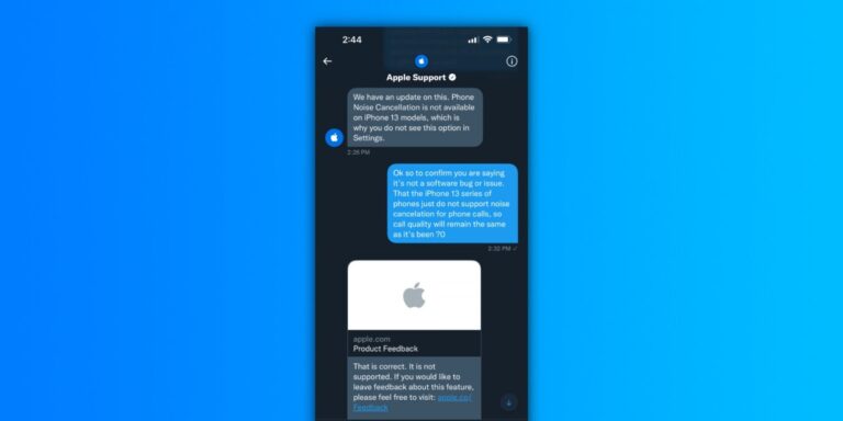 رسمی: آیفون 13 هنگام تماس از قابلیت حذف نویز بهره نمی برد