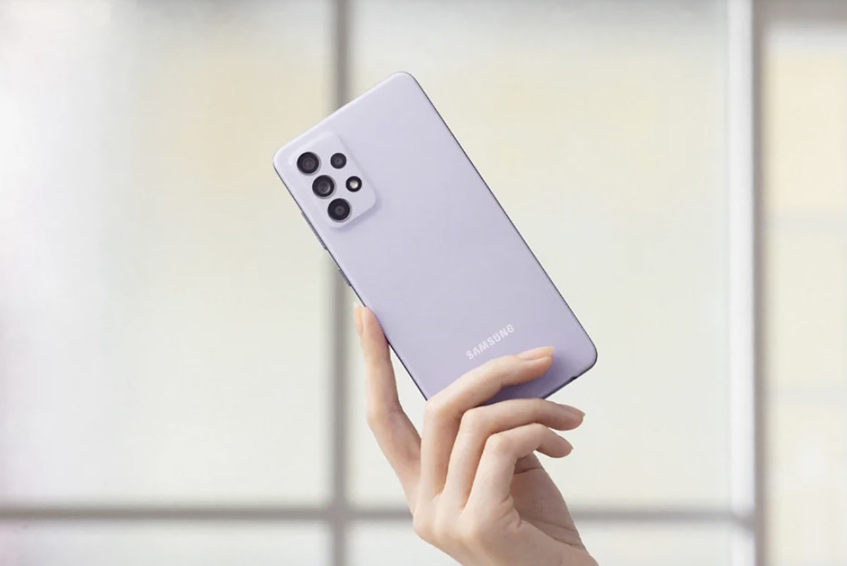 سامسونگ اندروید 12 و One UI 4 را برای گلکسی A52s 5G منتشر کرد