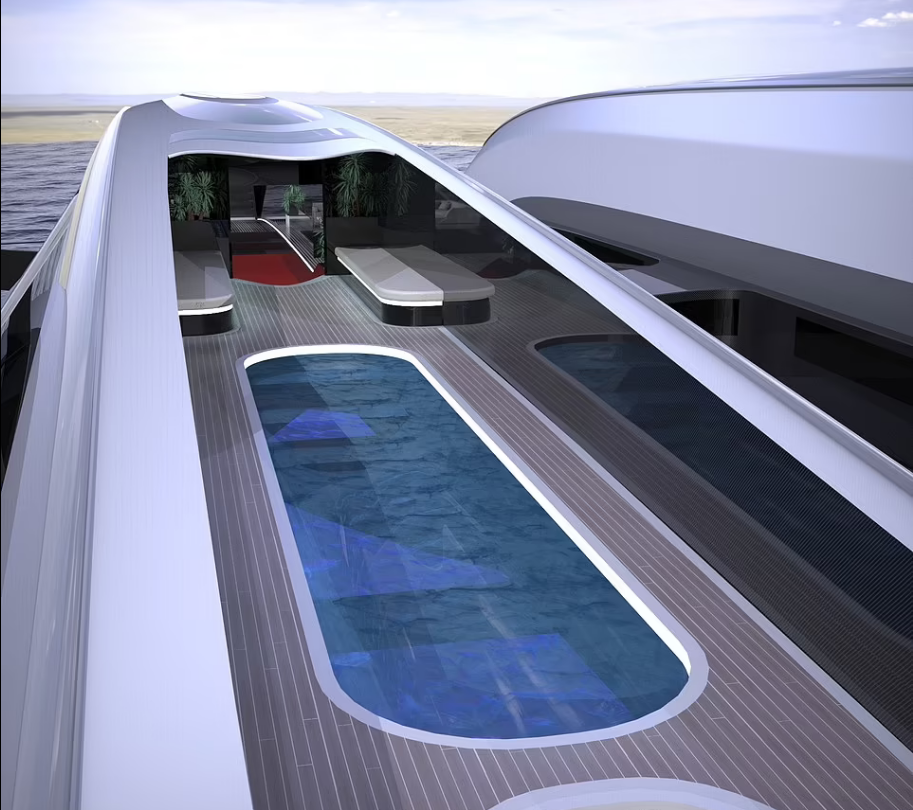 نمای داخلی کشتی