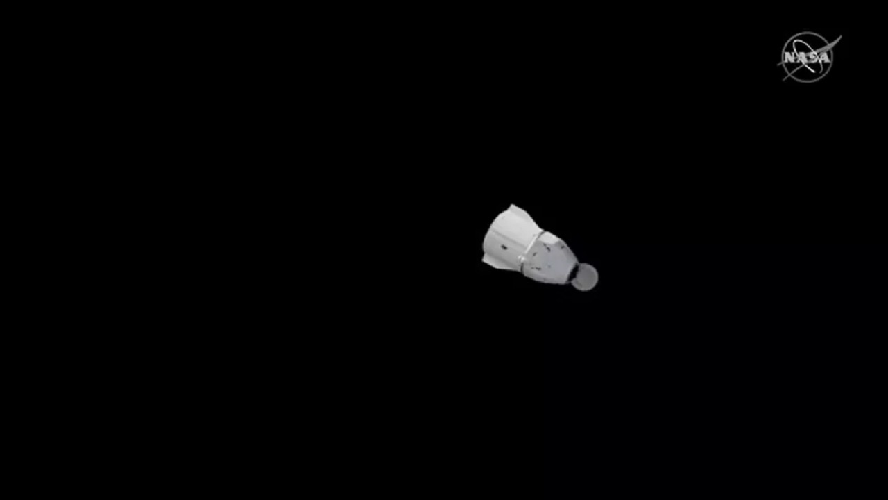فضاپیمای ناسا ایستگاه فضایی را به مقصد زمین ترک کرد