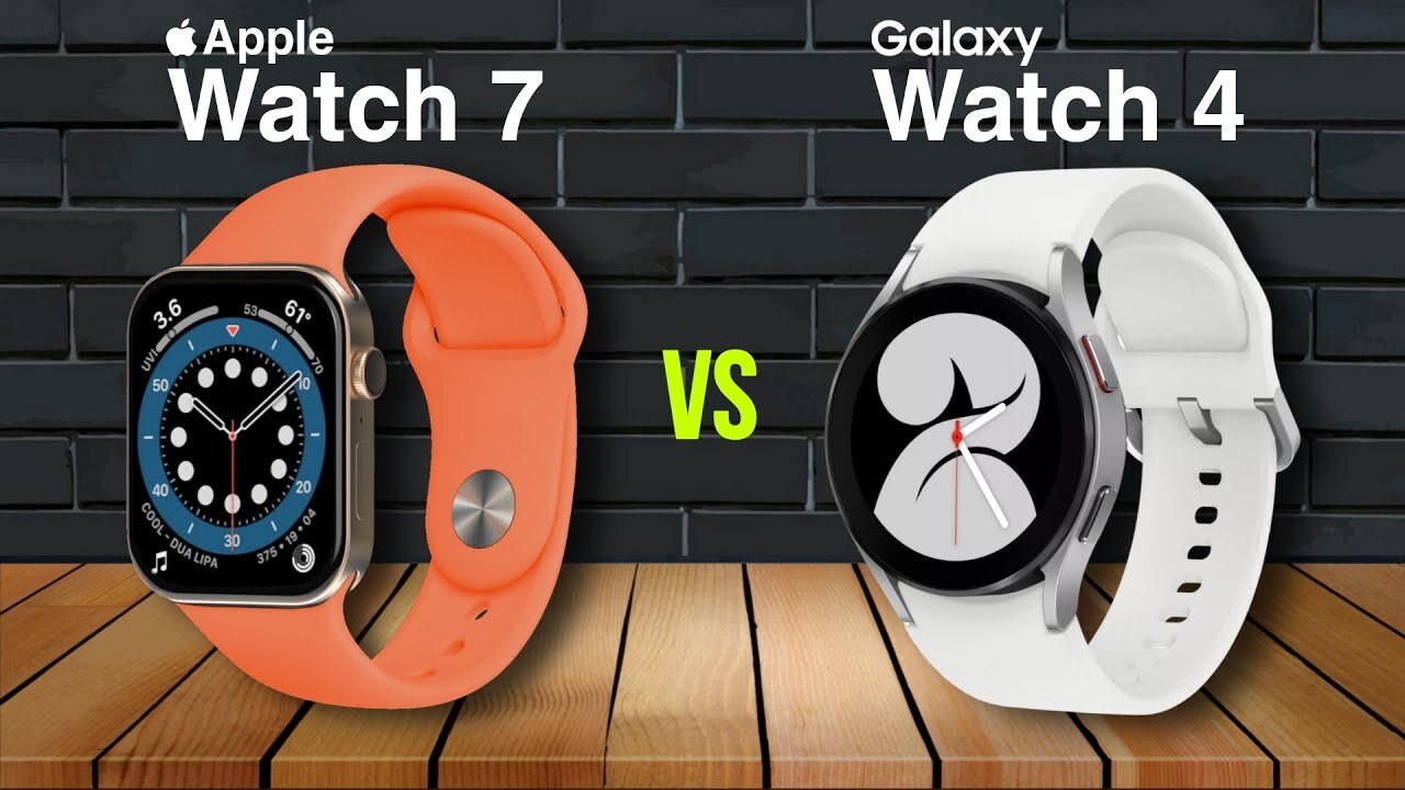 مقایسه صفحه نمایشگر دو ساعت اپل و سامسونگ