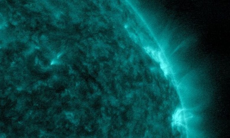ناسا تصاویری از انفجار شدید خورشیدی ثبت کرد