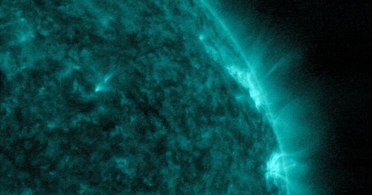 ناسا تصاویری از انفجار شدید خورشیدی ثبت کرد