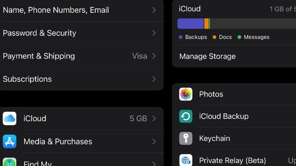 حذف فایل های واتساپ در iCloud