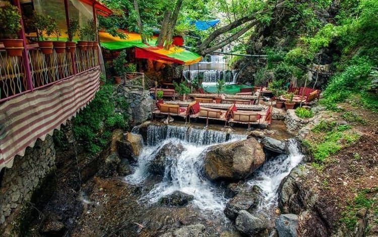 نقشه گنج جاهای دیدنی اطراف تهران