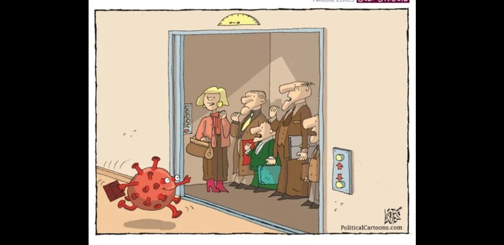 همه‌جا ماسک بزنید، به خصوص اینجا!