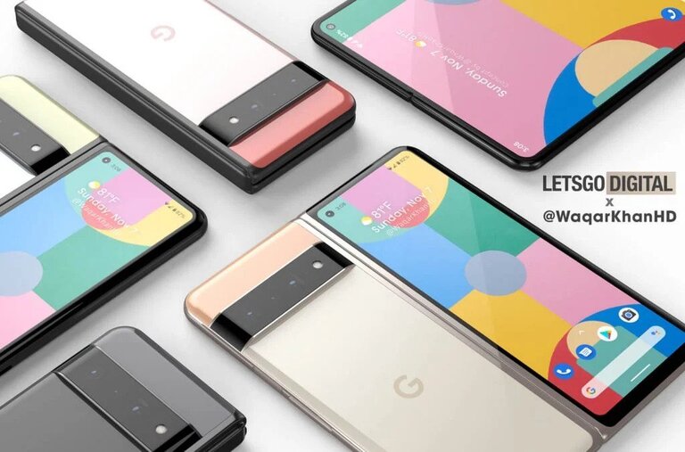 گوشی تاشوی گوگل با نام Pipit در گیک بنچ مشاهده شد