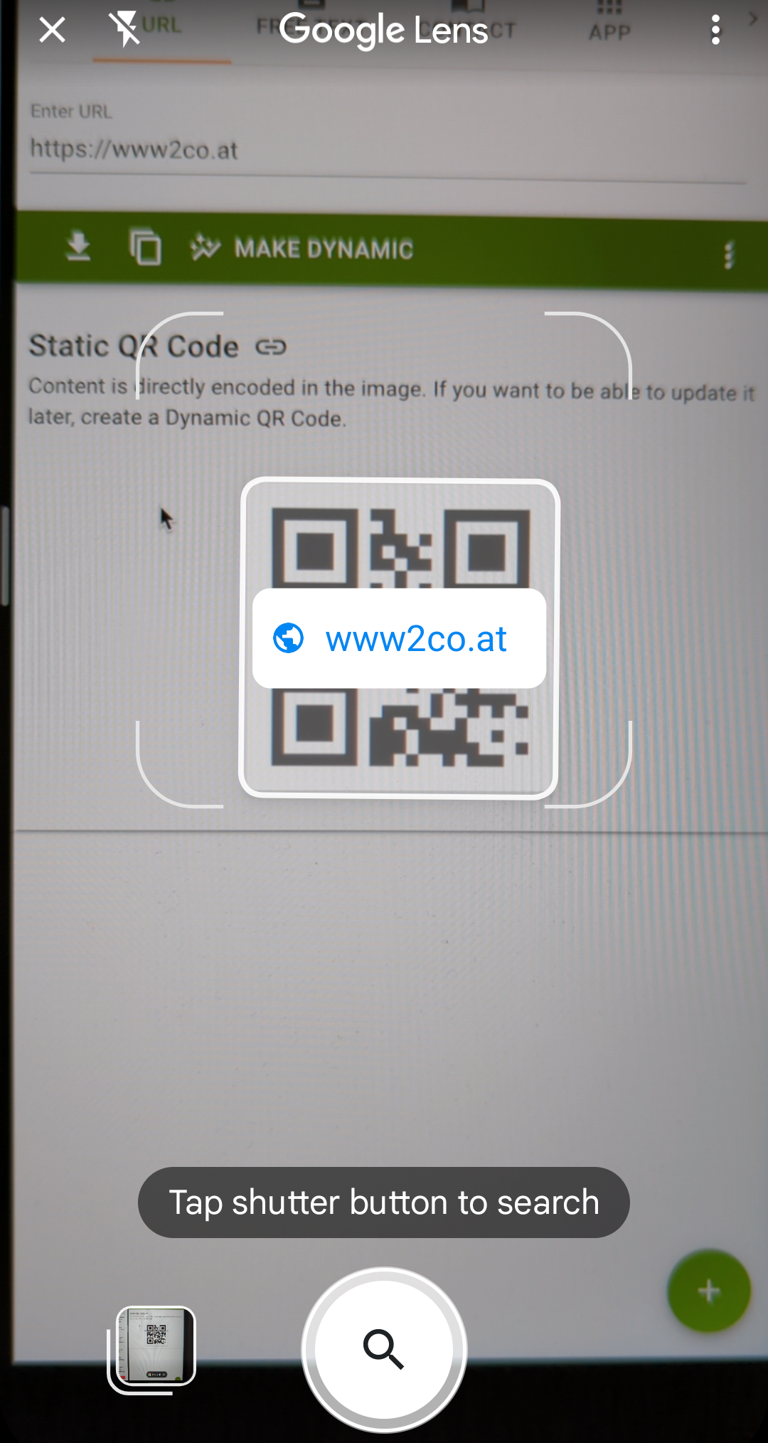 تغییرات اسکن کد QR تغییرات اسکن کد QR