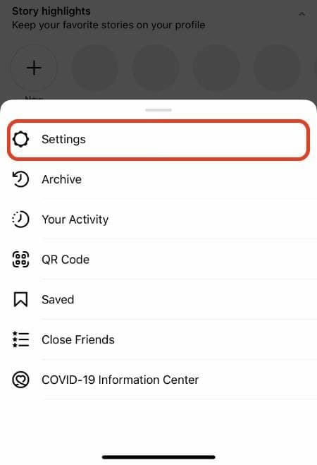 نحوه خروج از حساب اینستاگرام