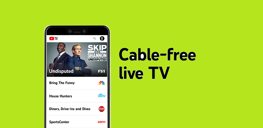 دانلود اپلیکیشن YouTube TV