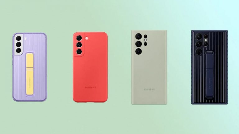 افشای تصاویر قابهای رسمی گوشیهای سری گلکسی S22