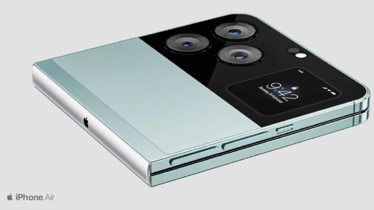 انتشار تصویر طرح مفهومی از آیفونهای تاشو آینده