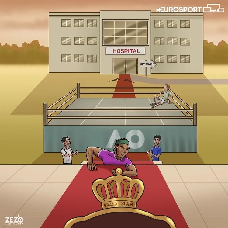 ببینید نادال چطور قهرمان اوپن استرالیا شد!