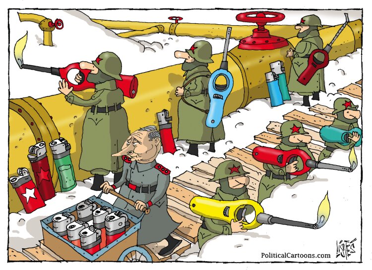 بینید روس‌ها کجا سنگر گرفتند!