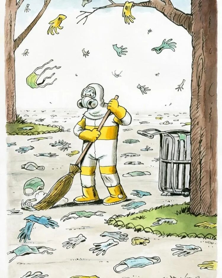 بیچاره رفتگر محل!