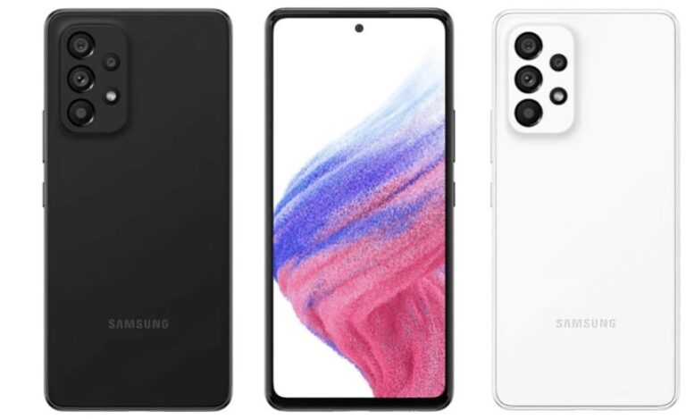 تصاویر و مشخصات گلکسی A53 فاش شد