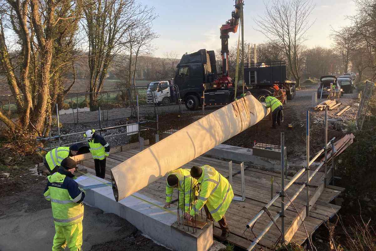 راهی برای بازیافت قطعات صنعتی: ایرلندیها با قطعات توربینهای بادی بلااستفاده پل ساختند