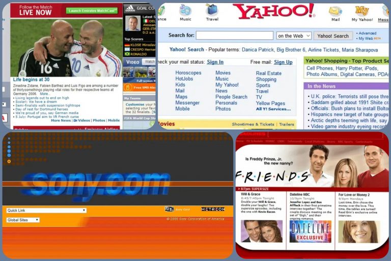 سفر در زمان؛ 20 سال پیش اینترنت چگونه بود؟