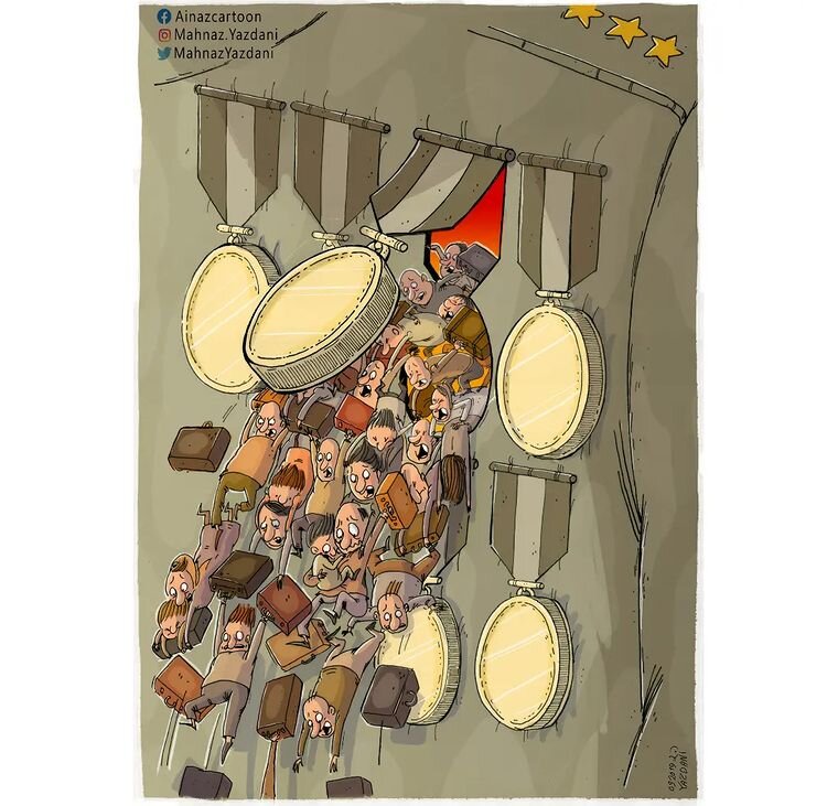 مدال افتخار به قیمت آوارگی مردم اوکراین!