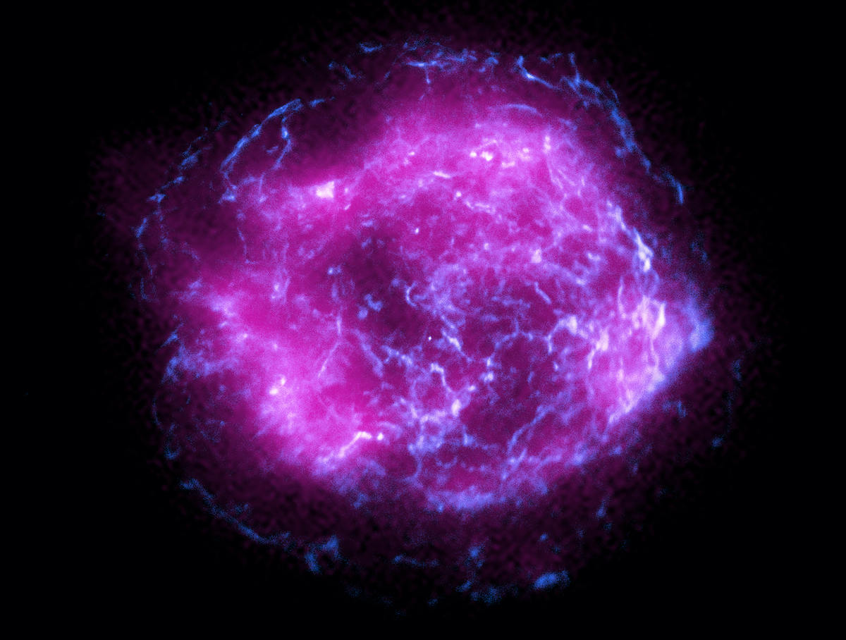 ناسا اولین تصاویر اشعه ایکس از ابرنواختر ذاتالکرسی A را منتشر کرد