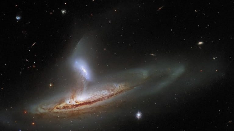 هابل یک جفت کهکشان را مشاهده کرد