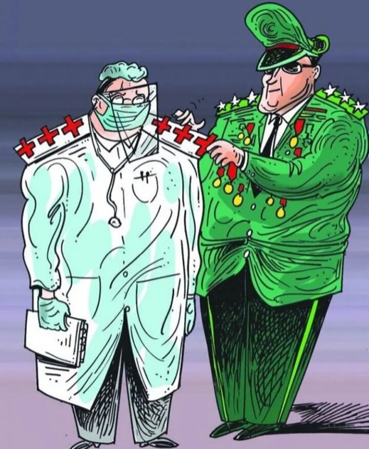 پزشک‌های درجه‌دار هم آمدند!