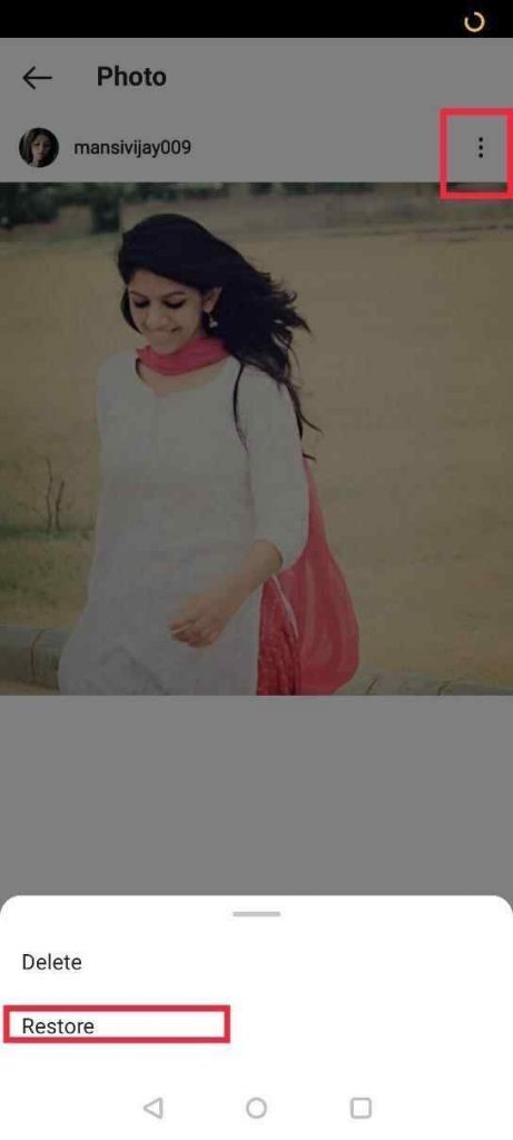 بازیابی عکس ها در اینستاگرام بازیابی عکس ها در اینستاگرام