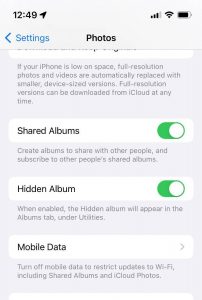 چگونه عکس‌ها و فیلم‌ها را در آیفون مخفی کنیم؟