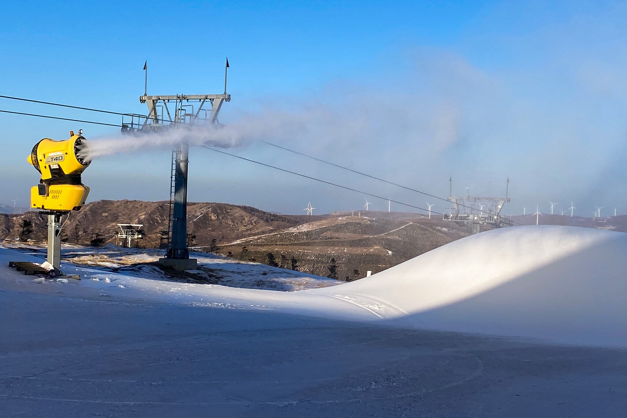 چین چگونه برای المپیک زمستانی 2022 پکن برف تولید کرد؟