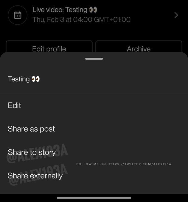 اشتراک گذاری ویدیوهای لایو اشتراک گذاری ویدیوهای لایو