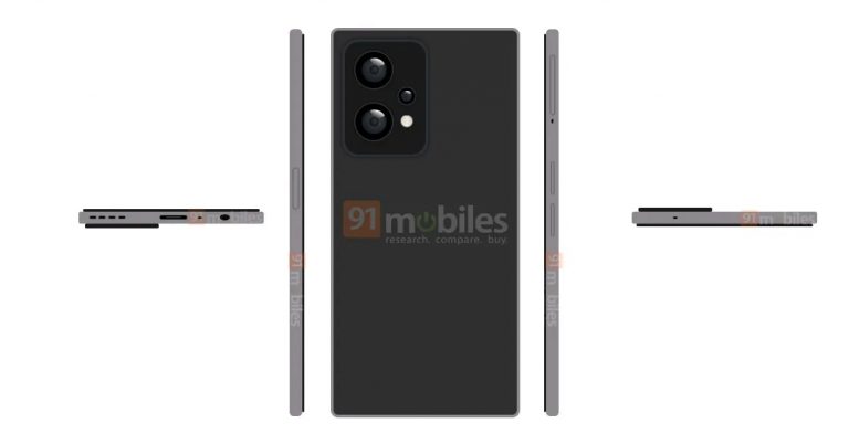 اولین رندرهای وان پلاس نورد CE 2 لایت فاش شد