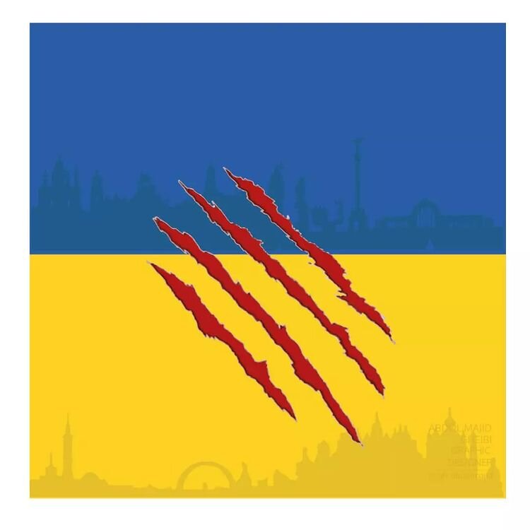 زخم جنگ بر پیکر اوکراین را ببینید!