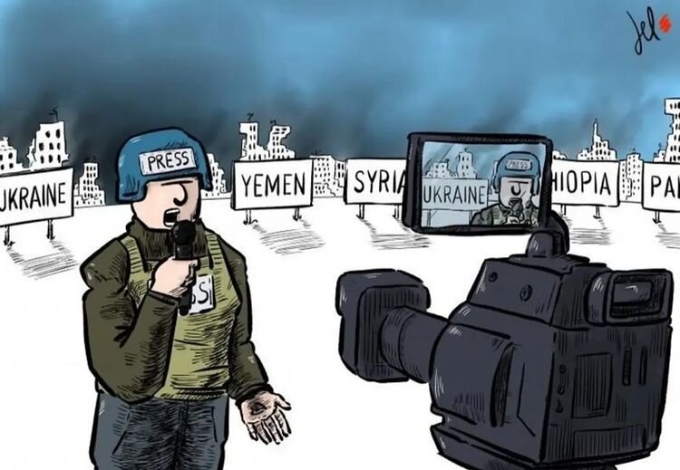 ببینید: سنگ تمام رسانه‌های جهان برای اوکراین!
