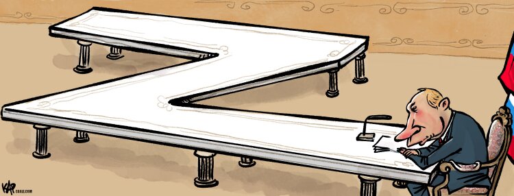 میز جدید پوتین برای مذاکره با اوکراین!